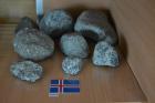 Stvrdnuta Magma (Intruzivne Stijene) S Islanda, Djelomino Zaobljene U Vodi